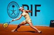 Yuliia Starodubtseva at the Madrid Open 2025. (Photo: Getty)